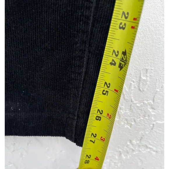 Peter Christian Mens Flat Front Corduroy Pants Black Sz W38 x L30 - Picture 7 of 10